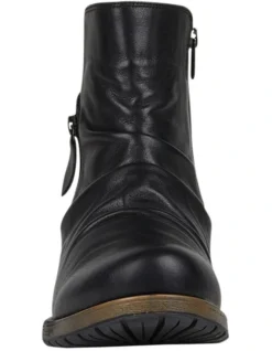 Janine Leather Boot In Black -Myer Clothing Shop 988720750 3 720x928