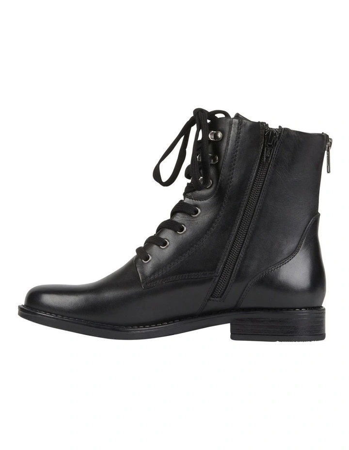 Miller Leather Boot In Black 5 Miller Leather Boot In Black - Image 5