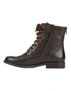 Miller Leather Boot In Chocolate -Myer Clothing Shop 988721020 5 720x928
