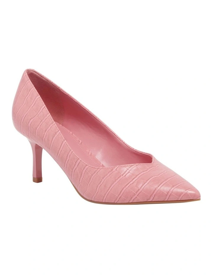 Nine West Katte Pump In Pink 2 Nine West Katte Pump In Pink - Image 2