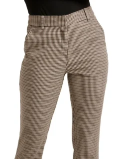 Forever New Grace 7/8th Slim Pants In Brown Multi -Myer Clothing Shop 988813360 4 720x928