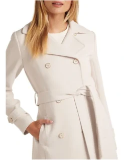 Forever New Violet Trench Mac In Cream 8 Forever New Violet Trench Mac In Cream -Myer Clothing Shop 988816690 4 720x928