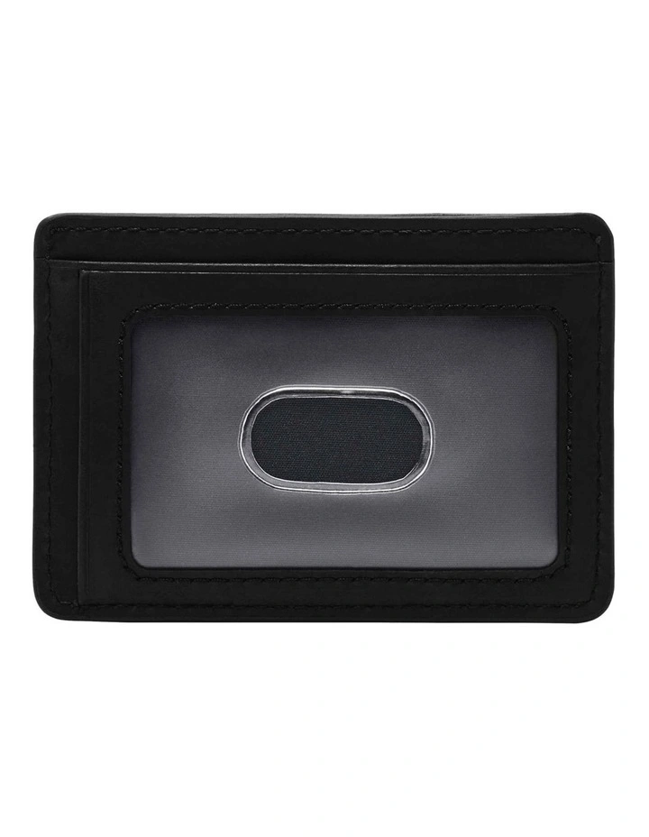 Fossil Everett Card Case In Black 2 Fossil Everett Card Case In Black - Image 2