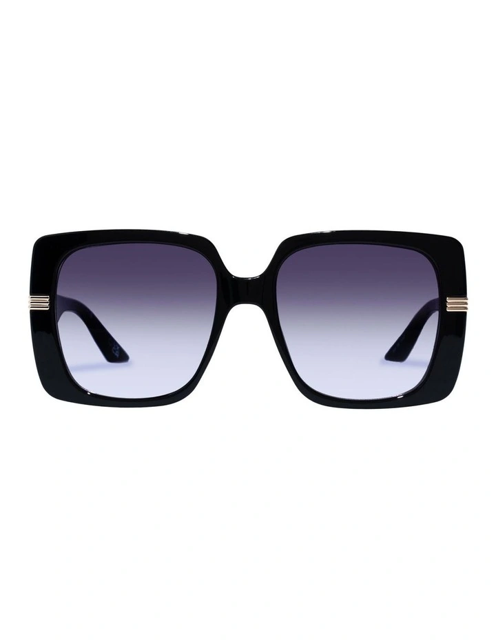 Le Specs Phoenix Ridge Sunglasses In Black 2 Le Specs Phoenix Ridge Sunglasses In Black - Image 2