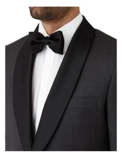 Giovanni Tailored Fit Dinner Jacket In Grey 8 Giovanni Tailored Fit Dinner Jacket In Grey -Myer Clothing Shop 989124130 4 720x928