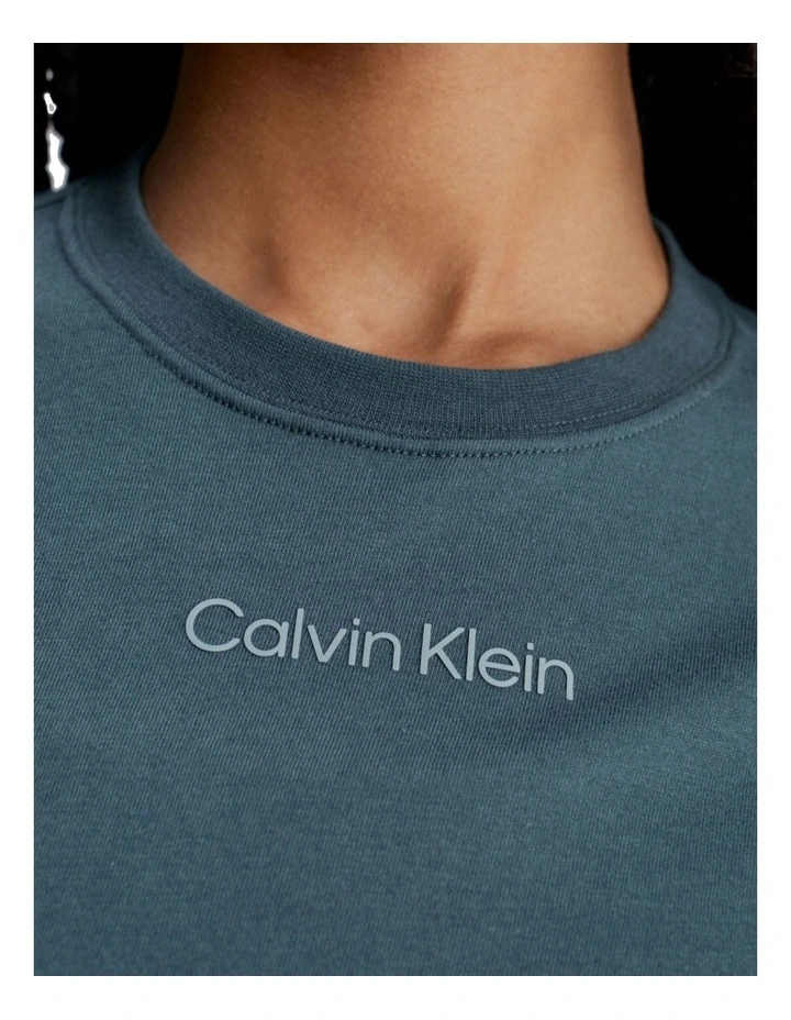 Calvin Klein Relaxed Fit Tee In Grey 4 Calvin Klein Relaxed Fit Tee In Grey - Image 4