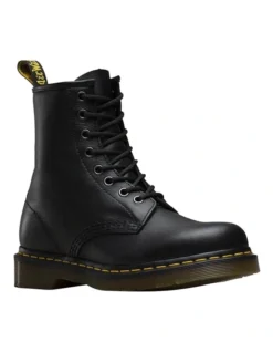 Dr. Martens 1460 8 Eye Boot Nappa In Black