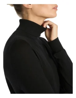 Anita Roll Neck Knit In Black -Myer Clothing Shop 989813170 3 720x928