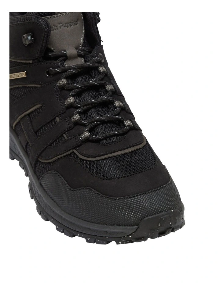 Hush Puppies Kayak Boot In Black 2 Hush Puppies Kayak Boot In Black - Image 2