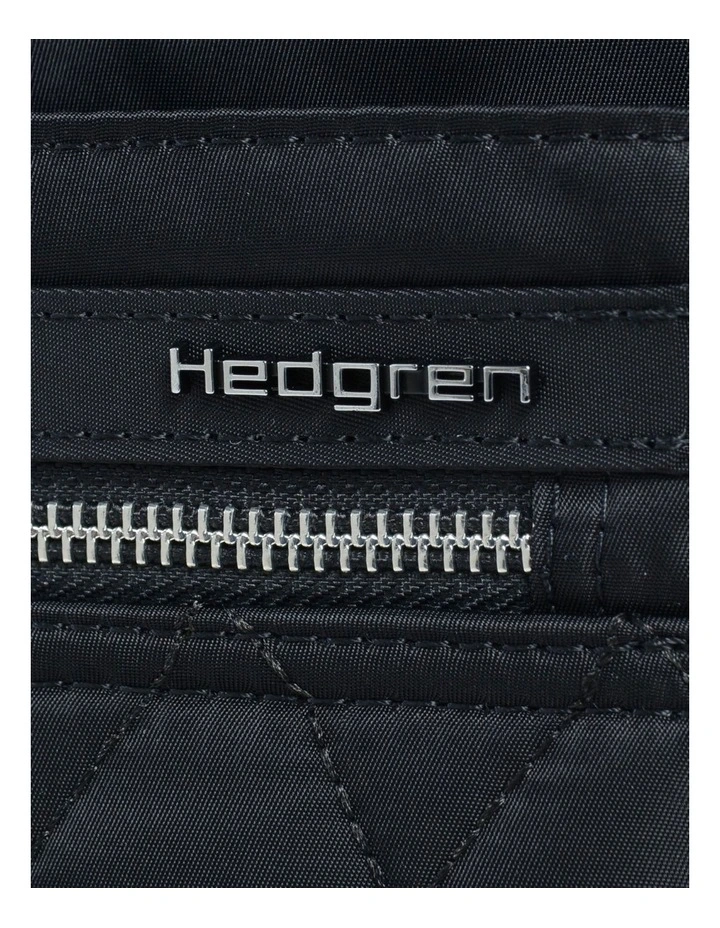 Orva Quilted Crossbody Bag In Black 7 Orva Quilted Crossbody Bag In Black - Image 7