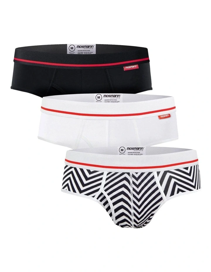 Pack Mens Manui Bamboo Brief 3-pack In Multi 1 Pack Mens Manui Bamboo Brief 3-pack In Multi