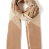 Forever New Indiana Graphic Scarf In Beige