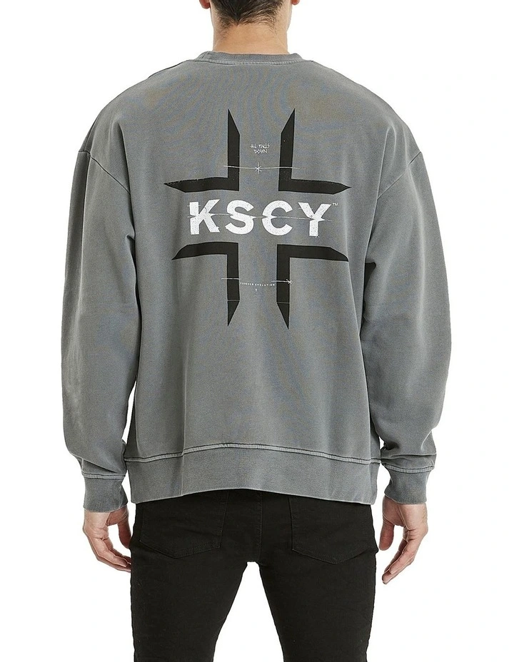 Serra Relaxed Sweater In Grey 1 Serra Relaxed Sweater In Grey