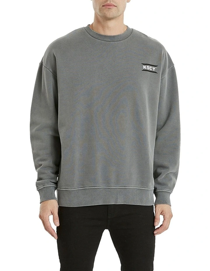 Serra Relaxed Sweater In Grey 3 Serra Relaxed Sweater In Grey - Image 3