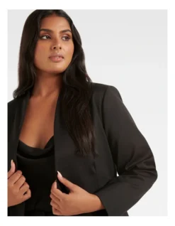 Alice Fitted Blazer In Black -Myer Clothing Shop 990464320 4 720x928