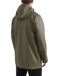 French Connection Raincoat In Green -Myer Clothing Shop 990497080 3 720x928