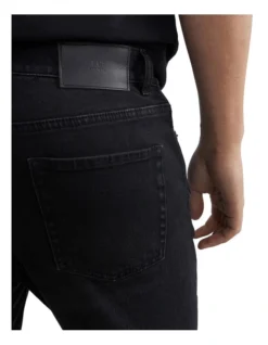 French Connection Slim Tapered Jean In Black -Myer Clothing Shop 990503650 4 720x928