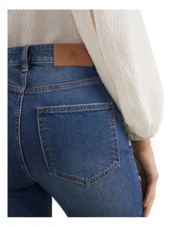 French Connection Straight Fit Jean In Blue -Myer Clothing Shop 990541630 990532720 4 720x928