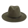 French Connection Fedora Hat In Green