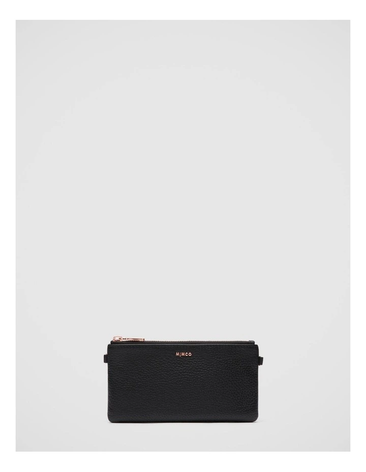 Classico Small Crossbody Pouch In Black Rose Gold 3 Classico Small Crossbody Pouch In Black Rose Gold - Image 3