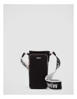 Stevie Drink Crossbody Bag In Black White