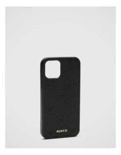 Mim-gram Phone Case For Iphone 12-12 Pro In Black Light Gold