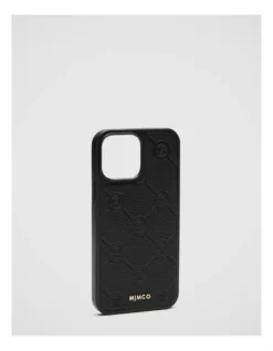 Mim-gram Phone Case For Iphone 13-13 Pro In Black Light Gold