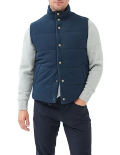Lake Ferry Vest In Blue