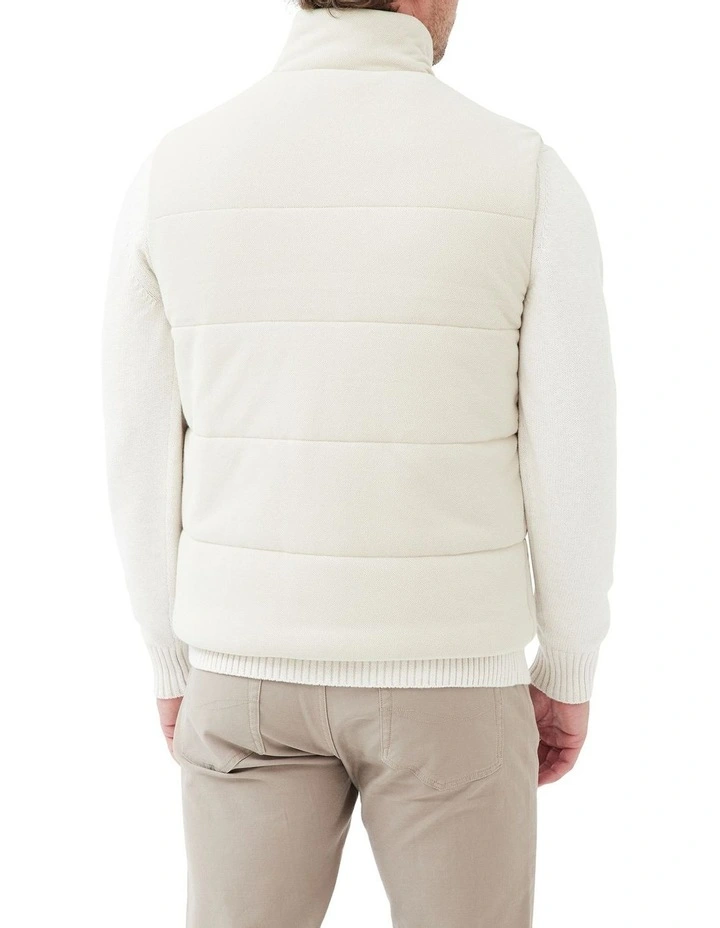 Lake Ferry Vest In Beige 2 Lake Ferry Vest In Beige - Image 2