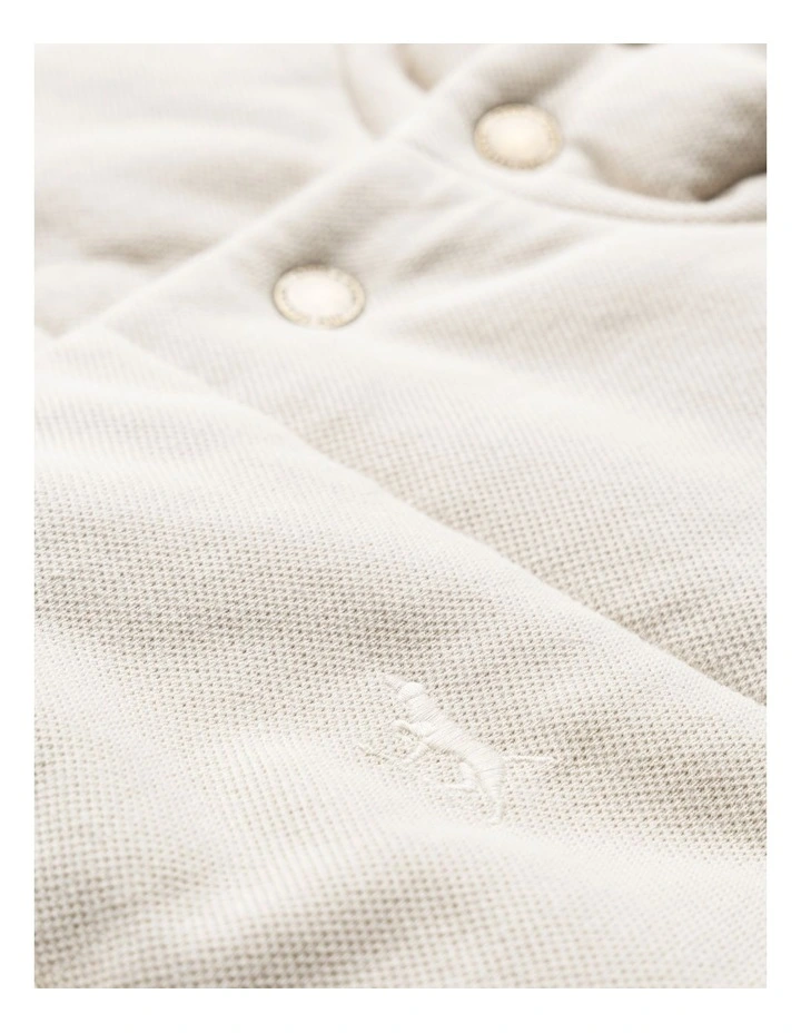 Lake Ferry Vest In Beige 4 Lake Ferry Vest In Beige - Image 4