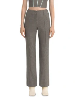 Houndstooth Tailored Flare In Brown Multi -Myer Clothing Shop 990998740 3 1 720x928