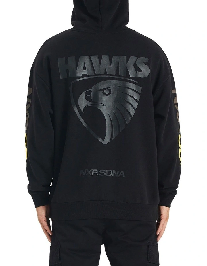 Hawthorn Relaxed Fit Hoodie In Black 1 Hawthorn Relaxed Fit Hoodie In Black