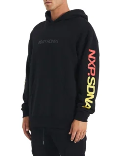 Adelaide Relaxed Fit Hoodie In Black -Myer Clothing Shop 991046620 3 720x928