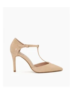 Dune London Casta Court Shoe In Nude