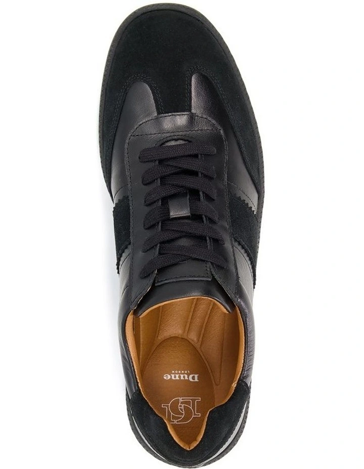 Dune London Tumble Sneaker In Black 3 Dune London Tumble Sneaker In Black - Image 3