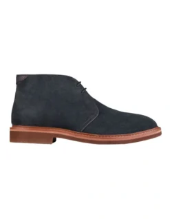Declan Suede Chukka Boots In Navy