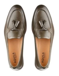 Alberto Leather Loafers In Forest 5 Alberto Leather Loafers In Forest -Myer Clothing Shop 991655200 3 720x928