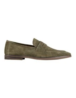 Garcia Suede Loafers In Green