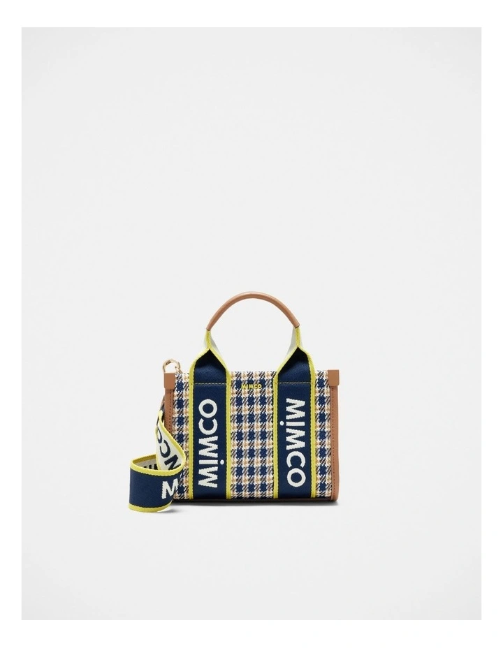 Stevie Micro Tote Crossbody Bag In Navy 1 Stevie Micro Tote Crossbody Bag In Navy