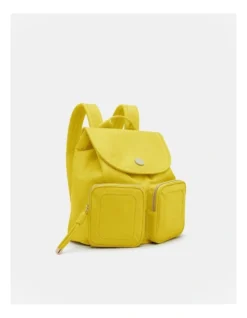 Nextalgia Backpack Bag In Spiced Chartreuse -Myer Clothing Shop 992404000 3 720x928