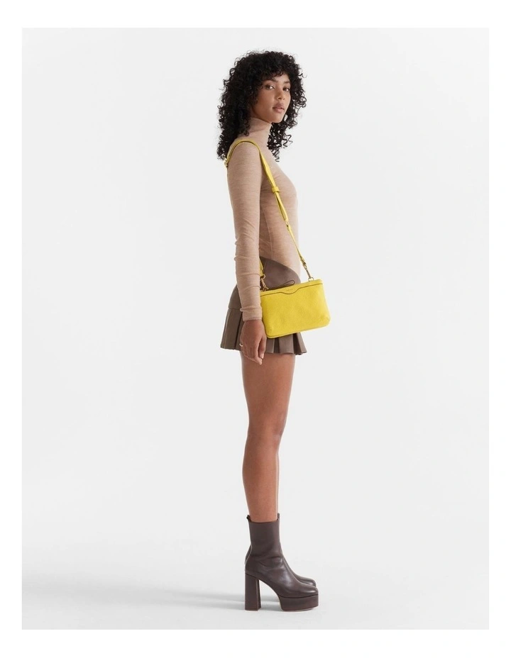 Jett Duo Crossbody Bag In Spiced Chartreuse 4 Jett Duo Crossbody Bag In Spiced Chartreuse - Image 4