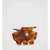 Miss Mim Mini Claw Hair Clip In Tort