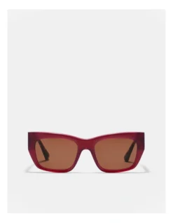 Paradise Sunglasses In Rich Berry
