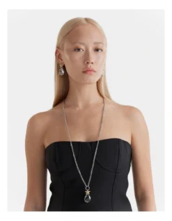 Kay-P Multi-Wear Necklace In Clear -Myer Clothing Shop 992622070 4 720x928