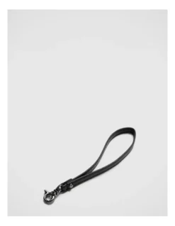 Link Wrist Strap In Black Gunmetal