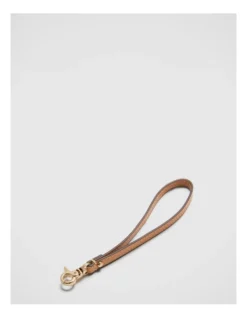 Link Wrist Strap In Caramel