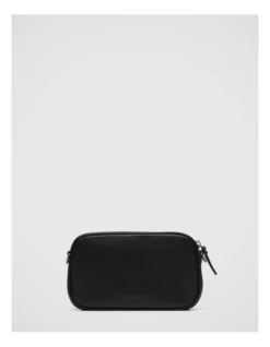 Classico Gusset Medium Pouch In Black Gunmetal 9 Classico Gusset Medium Pouch In Black Gunmetal -Myer Clothing Shop 992638900 4 720x928