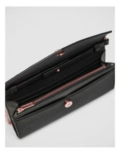 D-vine Wallet Crossbody Bag In Black Rose Gold -Myer Clothing Shop 992640070 7 720x928