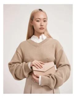 D-vine Wallet Crossbody Bag In Almond -Myer Clothing Shop 992640160 4 720x928