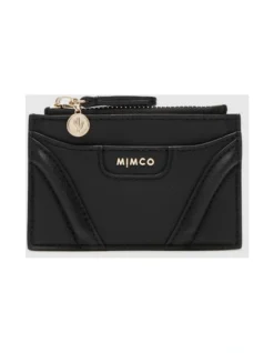 Prickly Pear Duo Credit Card Wallet In Black Light Gold